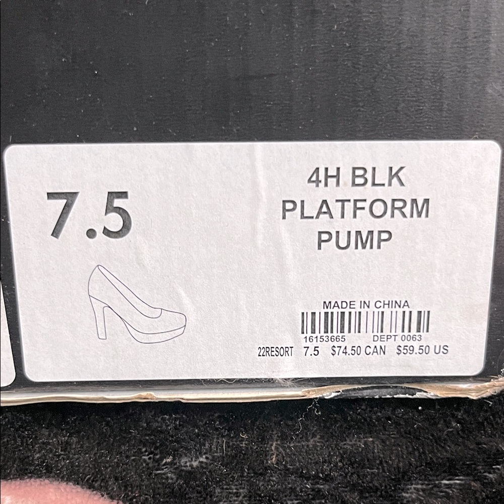 Torrid Black Platform Pumps